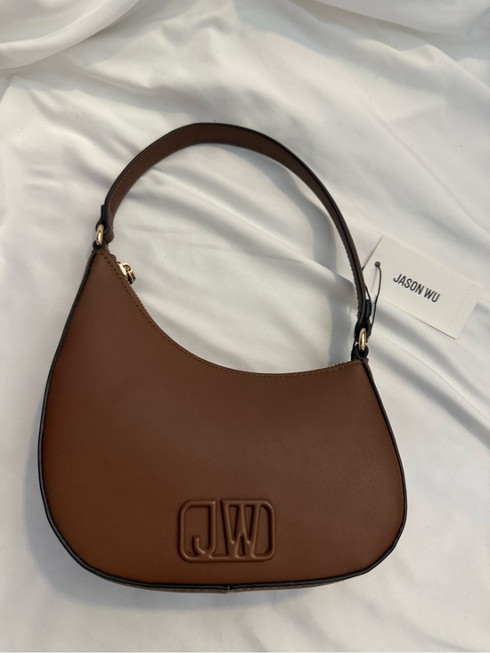 Jason Wu Handbags - NWT Jason Wu Smooth PU Shoulder Bag with Tonal 3D Logo